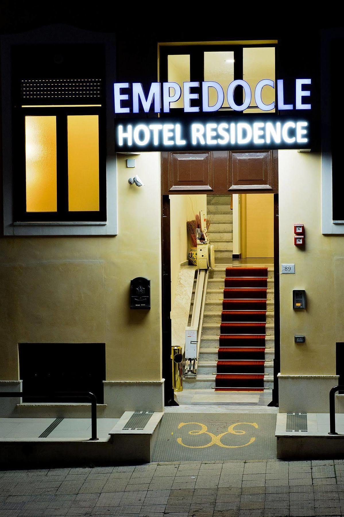 Hotel Residence Empedocle Mesyna Zewnętrze zdjęcie